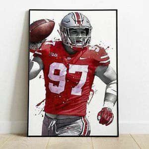 Nick Bosa Printed Poster